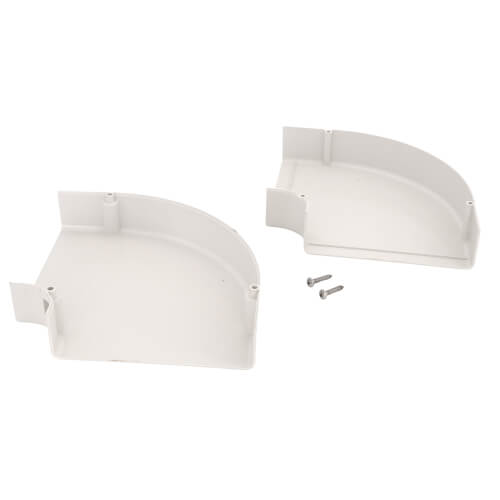 DIVERSITECH DiversiTech 230-FB6 SpeediChannel Line Set Cover System 90 Degree 6 Inch