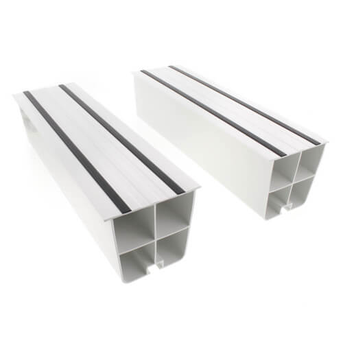 DIVERSITECH DiversiTech 230-MB14W 14 White Hef-T-Block Mounting Block Pack of 2
