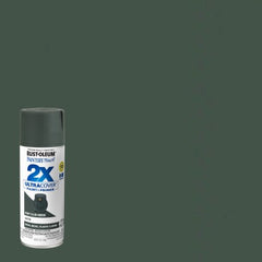RUST-OLEUM Rust-oleum 249074 Satin Spray Paint 12 Oz Hunt Club Green