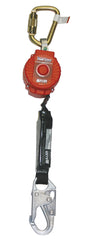 Honeywell MFL1Z76FT Turbolite 6 Ft ANSI Web Self-Retractable Lifeline With Carabiner And Snap Hook