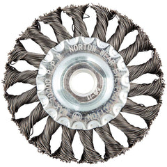 NORTON Norton 66252839106 Wheel Brush 4 in Carbon Steel 20000 Rpm