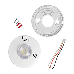 BRK BRK 1046726 Hardwired Smoke Alarm with LED Strobe