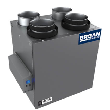 BROAN-NUTONE Broan B130E65RT AI Series Energy Recovery Ventilator 130 CFM