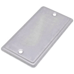 DIVERSITECH Diversitech PI367 Blank Utility Cover 2-11/32 Width x 4-1/4 Length