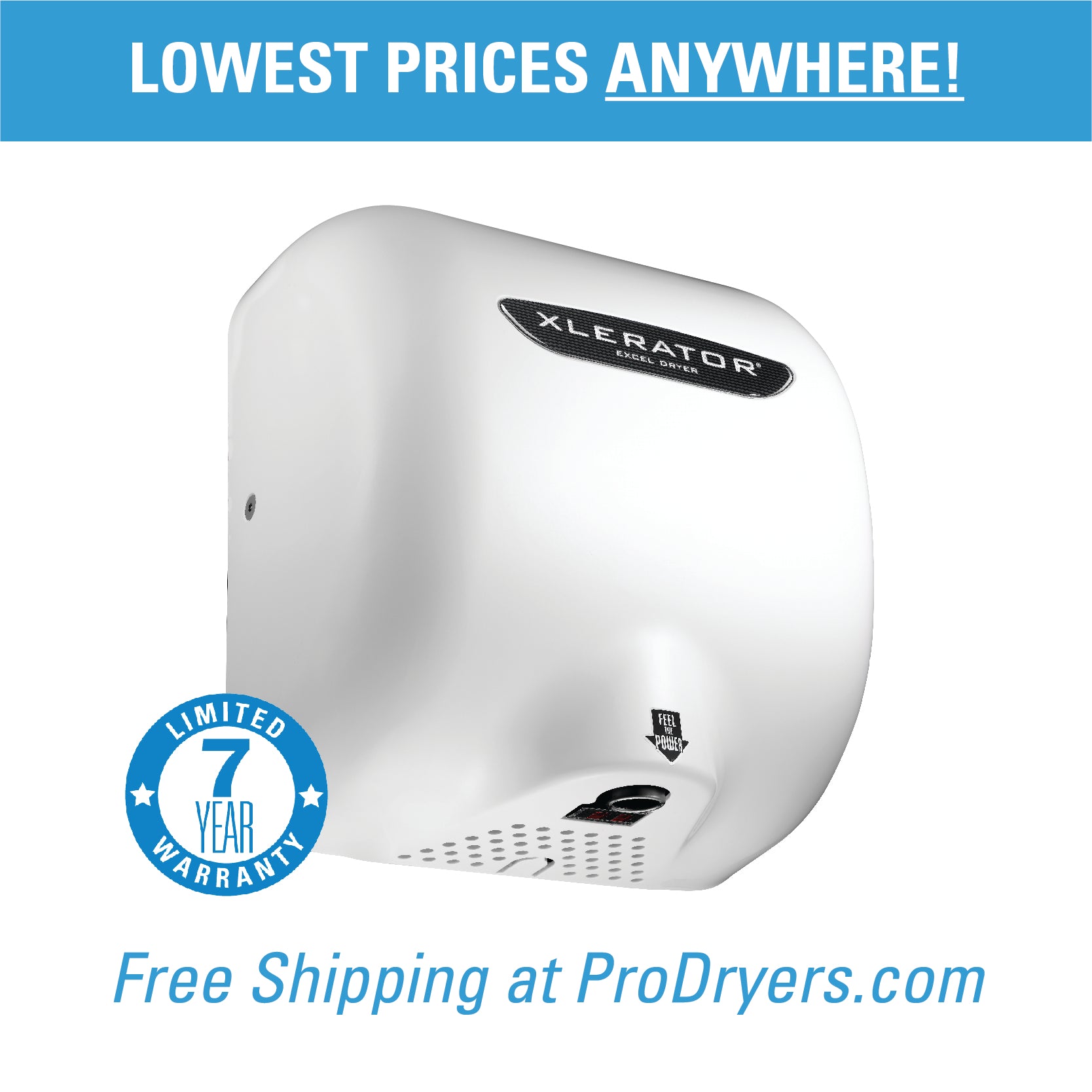 EXCEL EXCEL XL-BW-110/120 XLERATOR Hand Dryer 110/120V