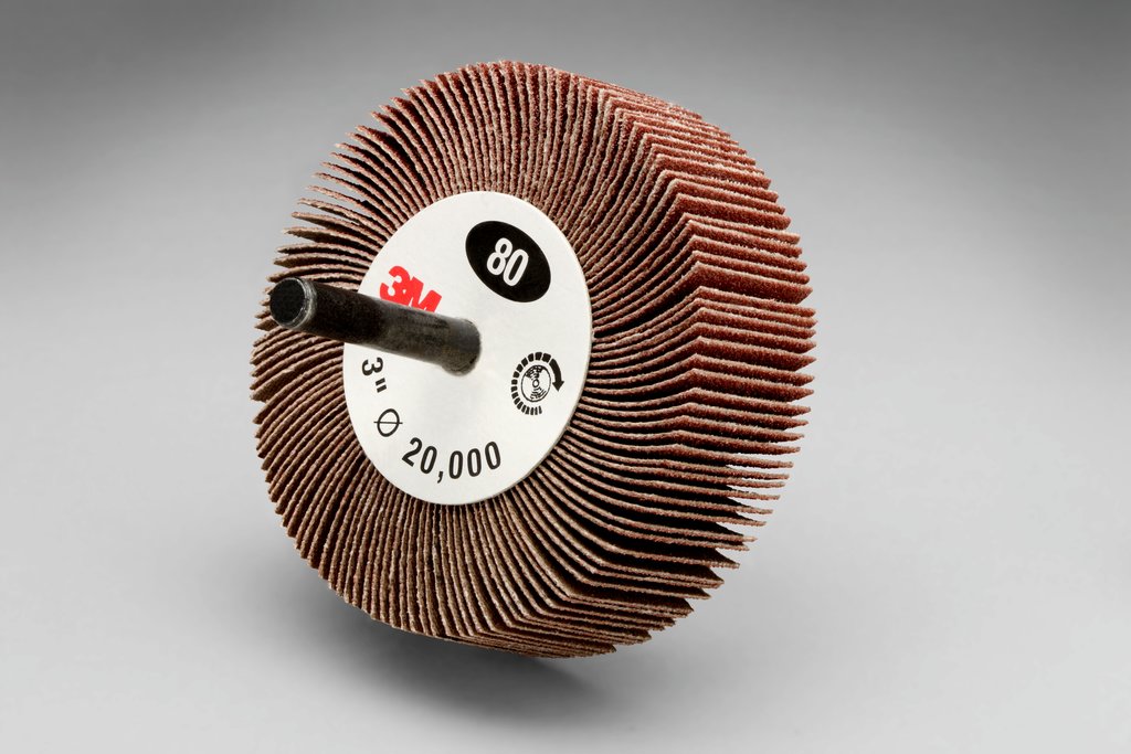 3M 3M 7100178243 Flap Wheel 3 in Dia 80 Grit Replacement MPN