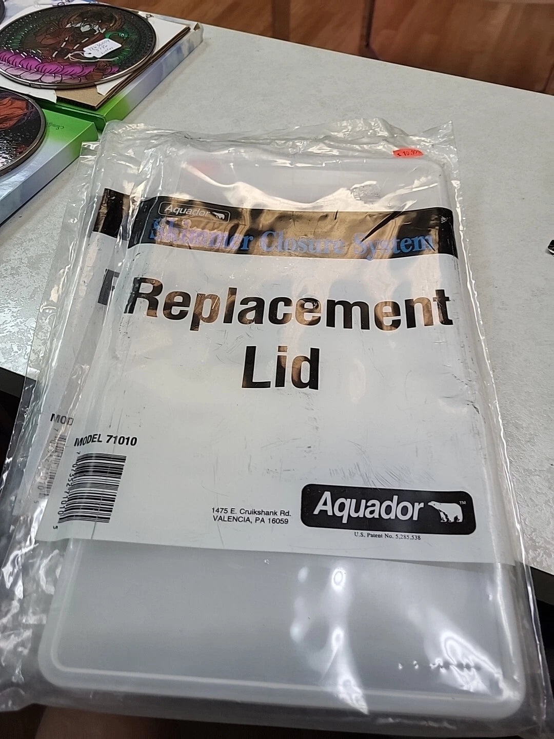 AQUADOR AQUADOR 71010 Wide Mouth Skimmer Lid