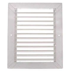 HART & COOLEY Hart & Cooley 0F0733 HART RH45 14X30 Aluminum Grille Power Wall Opening Size Replacement MPN