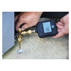 JB INDUSTRIES JB Industries A32525SVT Vacuum Rated Valve Core Removal Tool with 1/4 in Slide Valve Side Port and Torque Setting Knob