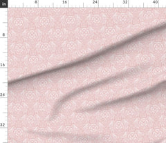 LID CORPORATION LID CORPORATION 17679500 Doves and Roses Floral Cotton Fabric