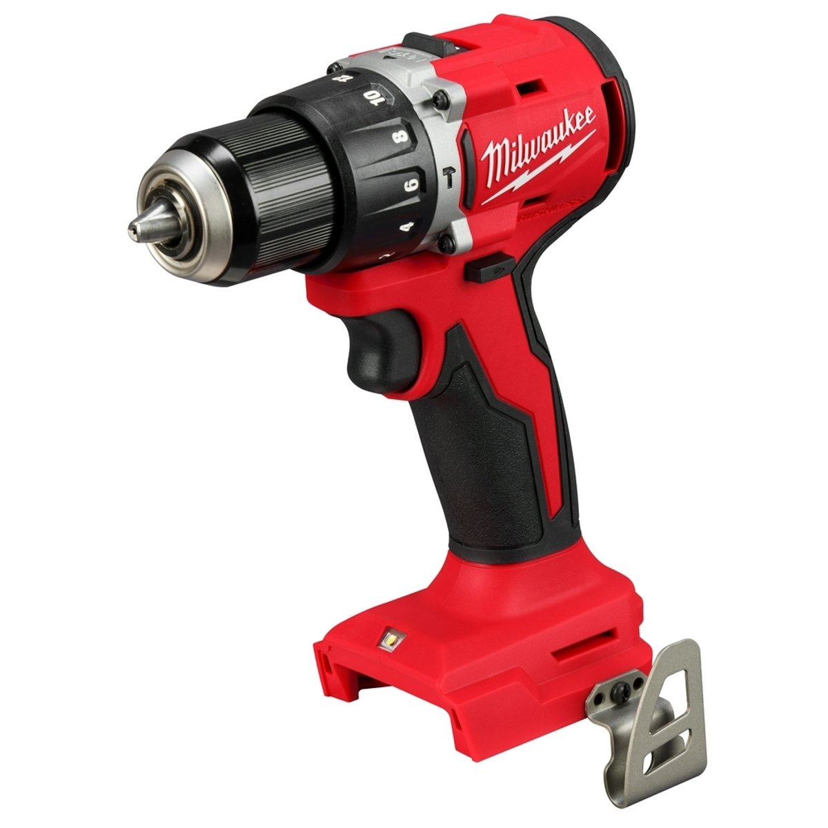 MILWAUKEE Milwaukee Tool 3602-20 M18 Compact Brushless 1/2 Hammer Drill/Driver
