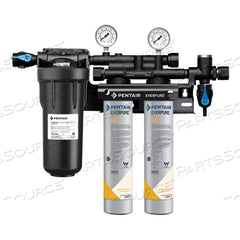PENTAIR Pentair EV932832 Everpure QC7I PF Twin 4FC Water Filtration System