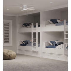 PROGRESS Progress P2525-30 AirPro Collection 52 Five-Blade Hugger Ceiling Fan