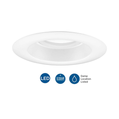PROGRESS Progress P800018-028-CS Intrinsic 5/6 5-CCT LED Eyeball for Recessed Housings