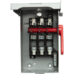 SIEMENS INDUSTRY Siemens GF321NRA 30A Series A Double-Break Enclosed Safety Switch, 3-Pole, 4-Wire, NEMA 3R