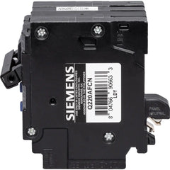 SIEMENS INDUSTRY Siemens Q220AFCN Low Voltage AFCI Circuit Breaker, 20A, 120/240V, 2-Pole