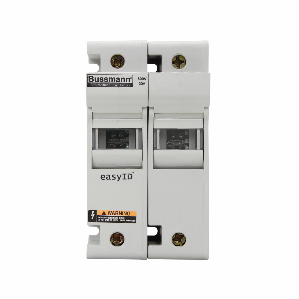 EATON Edison CH30J2I Bussmann Series 2-Pole 30 Amp Indicator Fuse Holder