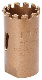 GREENLEE Greenlee 725-1-1/8 Hole Saw 1-1/8 Carbide Grit