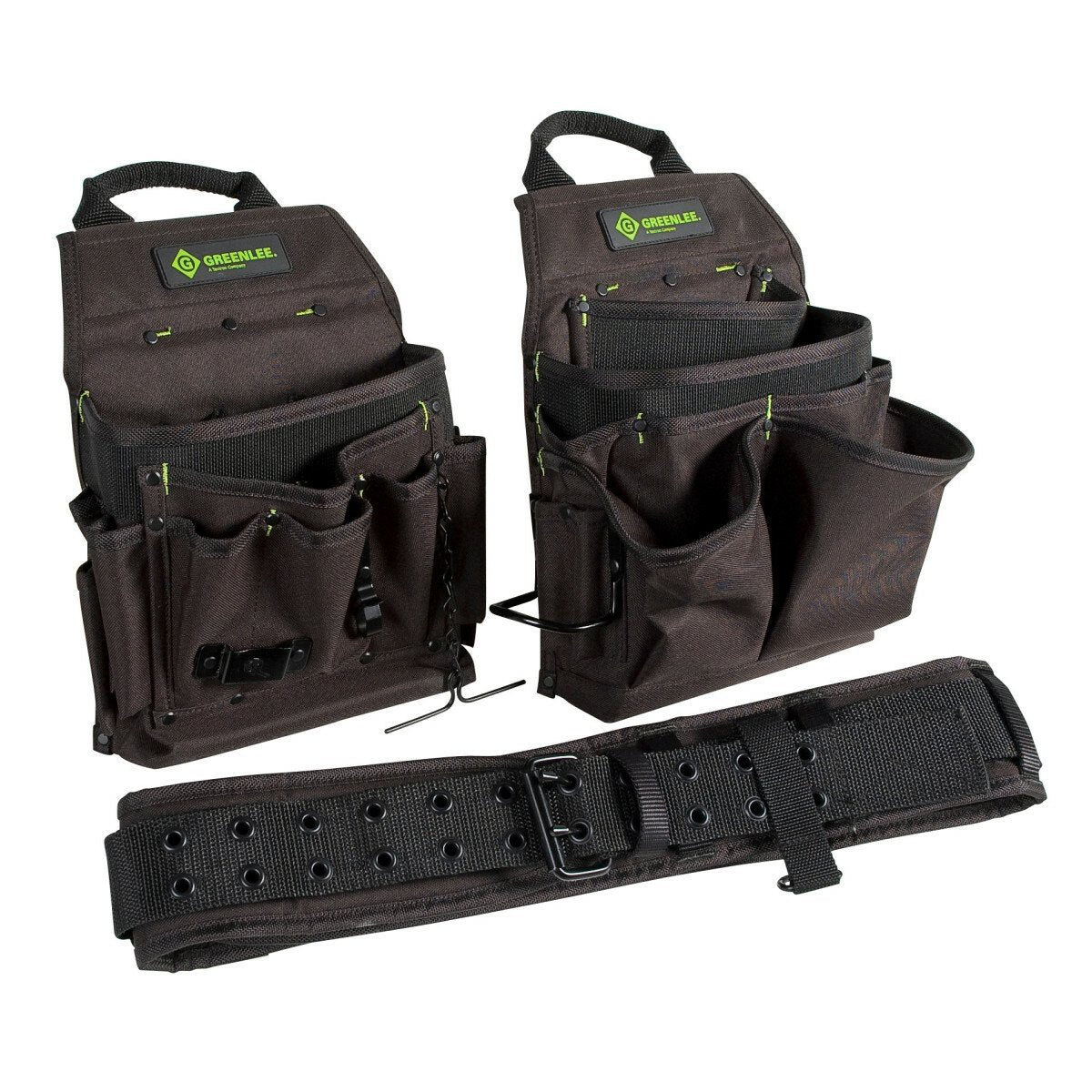 GREENLEE Greenlee 0158-16 Pouch/Belt Combo 3-Piece Heavy Duty