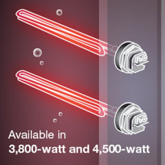 HOME DEPOT PRO HOME DEPOT PRO 2487241 Rheem Professional Classic 50 Gal Tall 240-VAC 4500-Watt Electric Water Heater