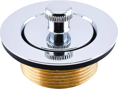 HOME DEPOT PRO Home Depot Pro 173132 Proplus 2.44 in. x 2.44 in. Lift-and-Turn Tub Drain Chrome