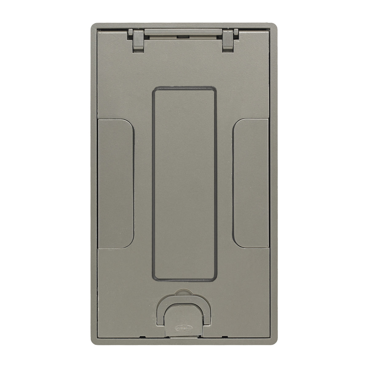 HUBBELL Hubbell 24GTCVRNKC 4G Tile Cover Insert Nickel Powder