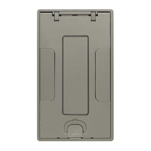 HUBBELL Hubbell 24GTCVRNKC 4G Tile Cover Insert Nickel Powder