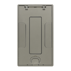 HUBBELL Hubbell 24GTCVRNKC 4G Tile Cover Insert Nickel Powder