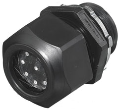 HUBBELL Hubbell SEC75B452 3/4 Inch Hub 5.2 mm Black 4-Hole Cord Grip Connector