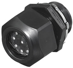 HUBBELL Hubbell SEC75B452 3/4 Inch Hub 5.2 mm Black 4-Hole Cord Grip Connector