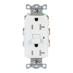 HUBBELL WIRING Hubbell Wiring Device-Kellems GFRTR20W HWDK GFRTR20W C0A 125VAC COMM TR GF