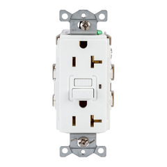 HUBBELL WIRING Hubbell Wiring Device-Kellems GFRWR20W 20A 125VAC COMM WR GF