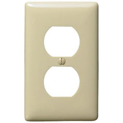 HUBBELL WIRING Hubbell Wiring Device-Kellems NP8I HWD Receptacle Wall Plate Standard 1 Gang
