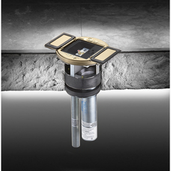 HUBBELL WIRING Hubbell Wiring Device-Kellems S1PTAVFIT 3-Piece Audio/Video Poke-Through Device
