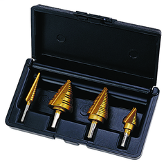 IDEAL INDUSTRIES Ideal Industries 35-520 Electrician's Step Bit Kit 1/8 thru 1-3/8