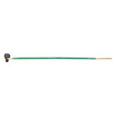 IDEAL INDUSTRIES Ideal Industries 30-3396 12 #12 Solid Grounding Pigtail w/ Loop & Ground Screw, Stripped End