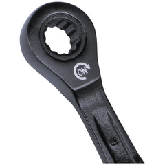 KLEIN TOOLS Klein 69408MG 90-Tooth Ratcheting Combo Wrench Set Metric