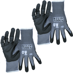 KLEIN TOOLS Klein 60587 Knit Dipped Gloves Cut Level A4 Touchscreen Small