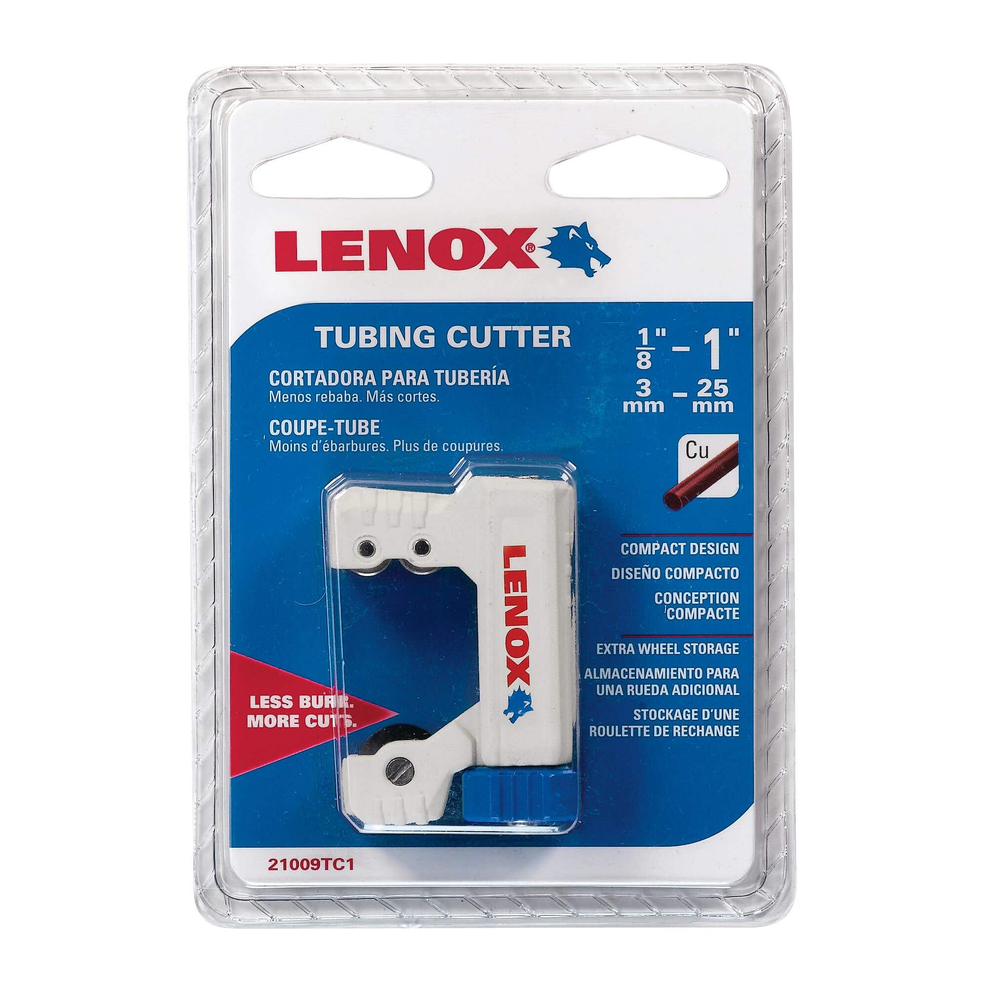 LENOX LENOX 21009 Tubing Cutter 1/8 to 1 Capacity