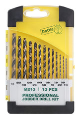 LH DOTTIE LH Dottie M213 Drill Kit 13 Pieces 3/16 In. Shank Size Replacement MPN