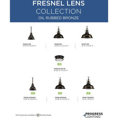 PROGRESS Progress P5050-108 Fresnel Lens Mini Pendant 40W 1-Pack
