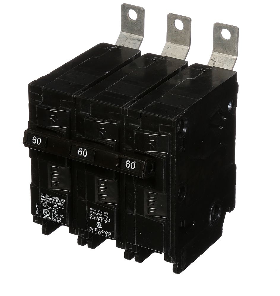 SIEMENS Siemens B360H 3-Pole 60 Amp 240 Volt 22 K Circuit Breaker