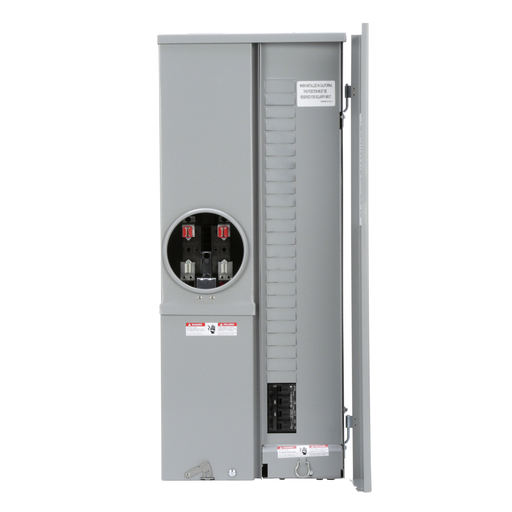 SIEMENS Siemens MC2442B1200ESV 200 Amp 24-Space 42-Circuit OH/UG 5-Jaw Ring No Bypass Meter Main Solar Ready Meter Center