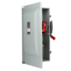 SIEMENS Siemens HF364J 480/600 VAC 250/600 VDC 200 Amp 3-Pole 3-Wire NEMA 12 Heavy Duty Fusible Safety Switch
