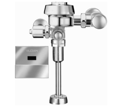 SLOAN Sloan Valve 186-1 Royal 1 GPF Exposed Sensor Urinal Flushometer, Polished Chrome