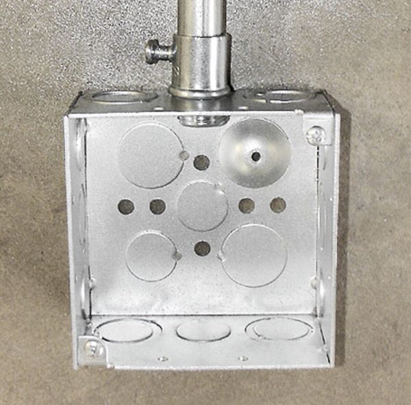 SOUTHWIRE Southwire 52151-3/4 4-Inch Square Junction Box