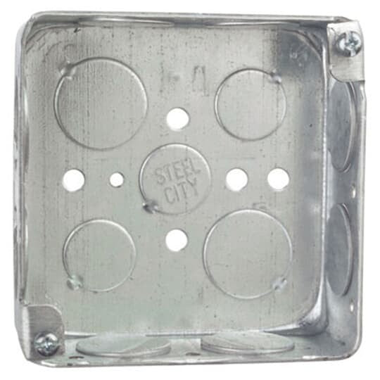 SOUTHWIRE Southwire 52151-3/4 4-Inch Square Junction Box