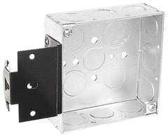 SOUTHWIRE Southwire 52151-MS Garvin 4-Inch Square Junction Box with Metal Stud Bracket