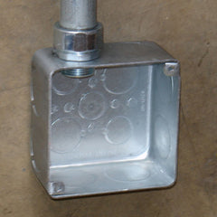 SOUTHWIRE Southwire 52171-1 4-in Square Metallic Box