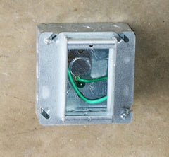 SOUTHWIRE Southwire 52C15 4-Inch Square One-Gang Device Ring 1-Inch Raised